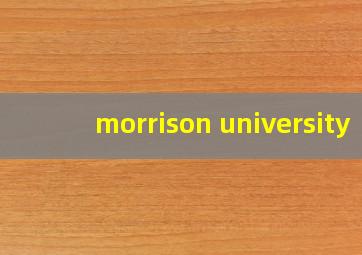 morrison university